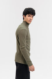 Men's High Neck  - Green