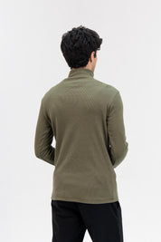 Men's High Neck  - Green