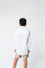 Boys Oxford Shirt - White