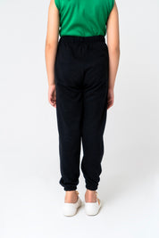 Girls Terry Jogger Pant - Black