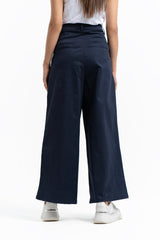 Super Wide Leg Pant - Navy Blue