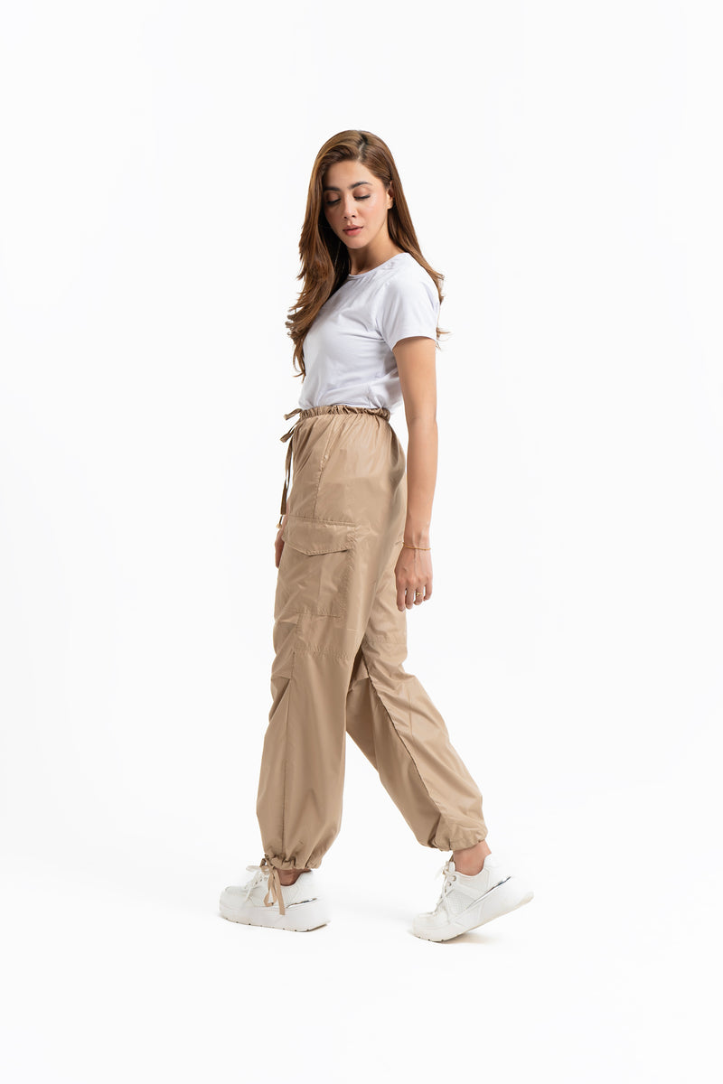 Parachute Cargo Pant - Light Brown