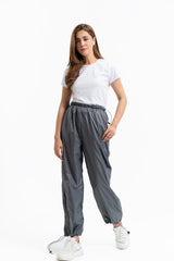 Parachute Toggle Pants - Grey