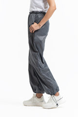 Parachute Toggle Pants - Grey