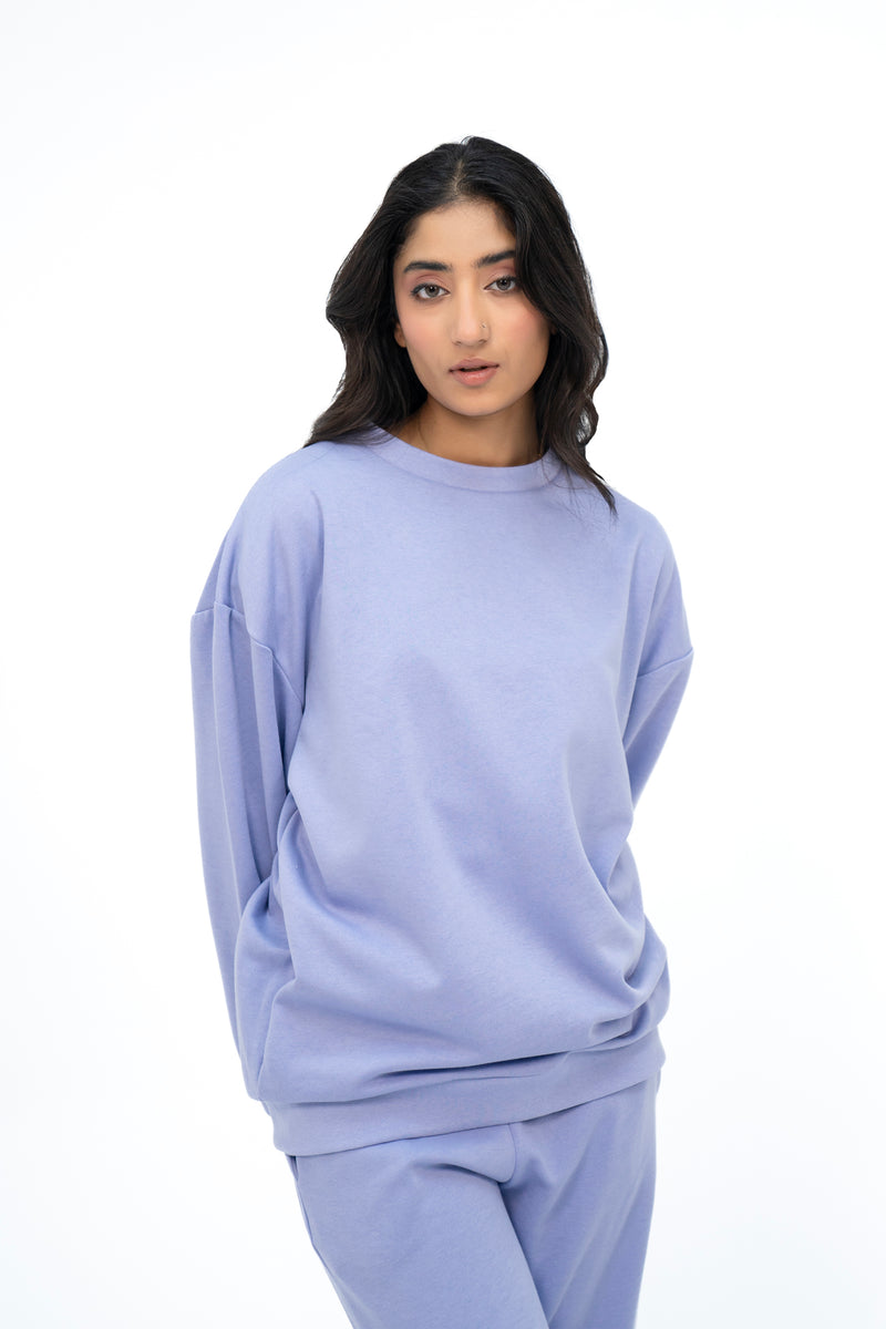 Oversized Sweatshirt - Lavender