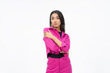 Cropped Jacket - Hot Pink