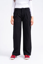Modern Pleat Pant - Black