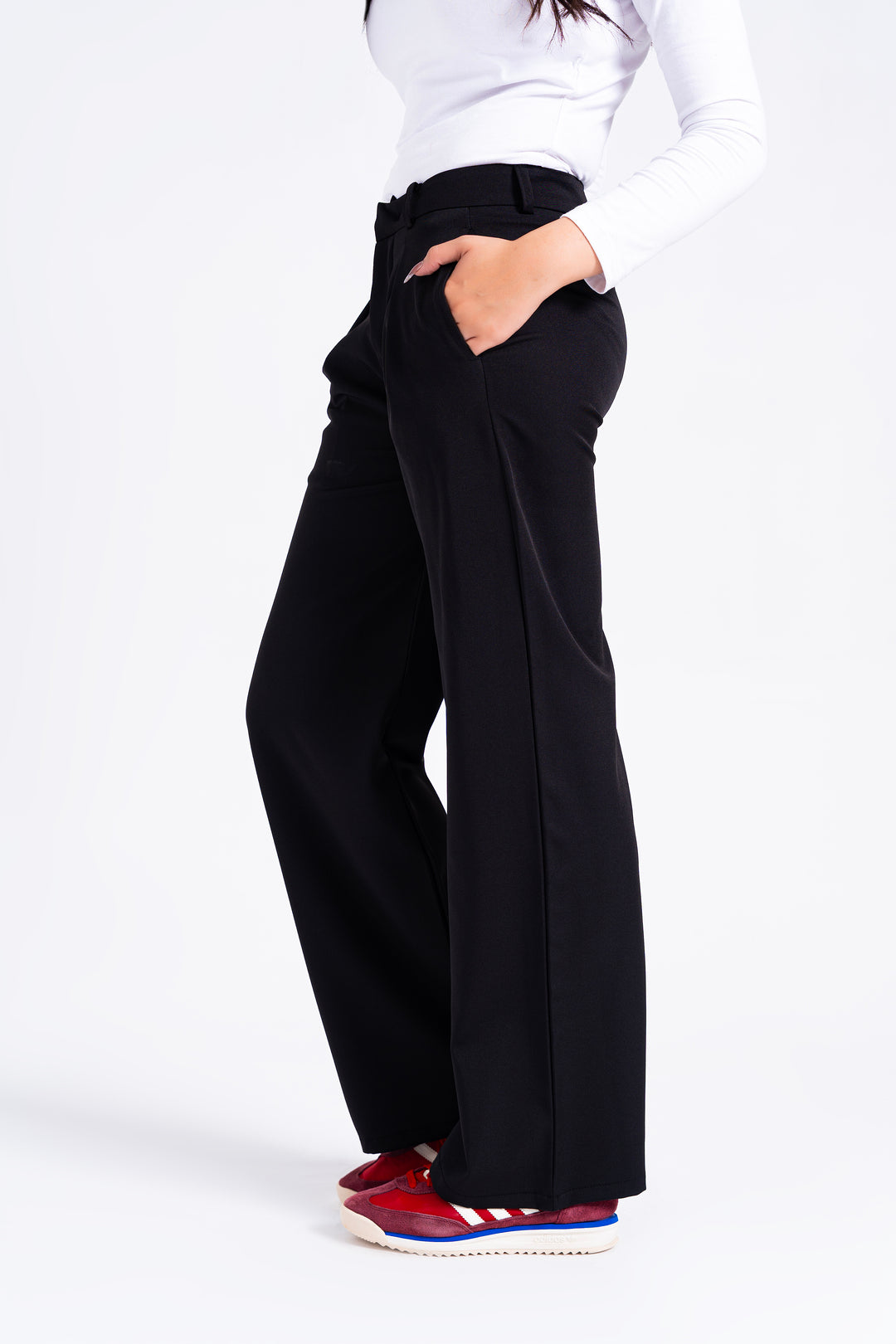 Modern Pleat Pant - Black