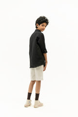 Boys Oxford Shirt - Black