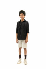 Boys Oxford Shirt - Black