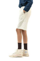 Boys Chino Short - White