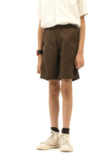 Boys Chino Short - Chocolate Brown