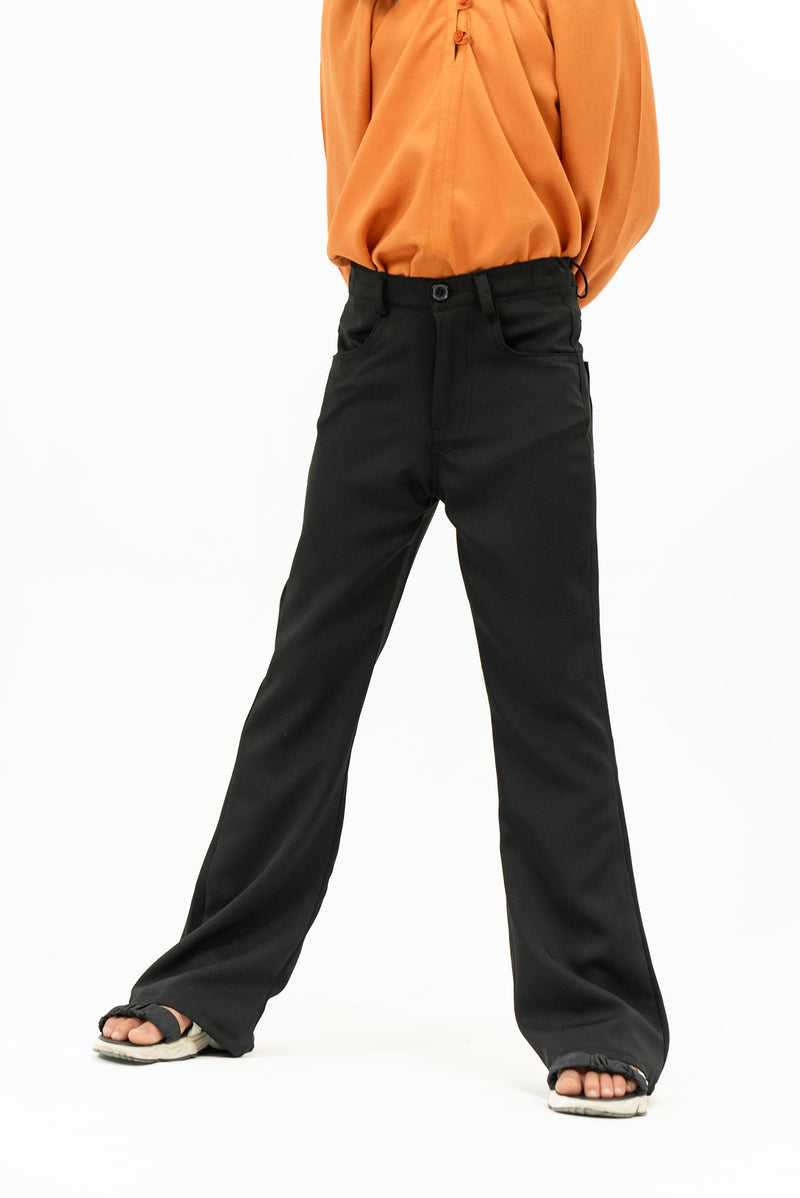 Flared Trouser - Black