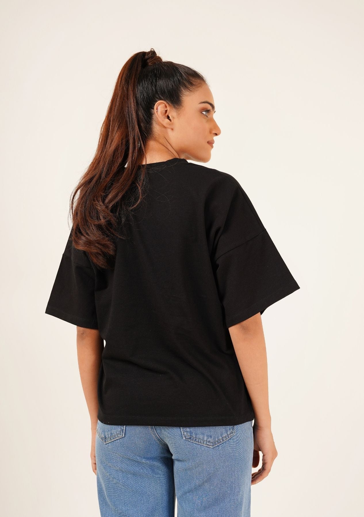 Oversized T Shirt - Black