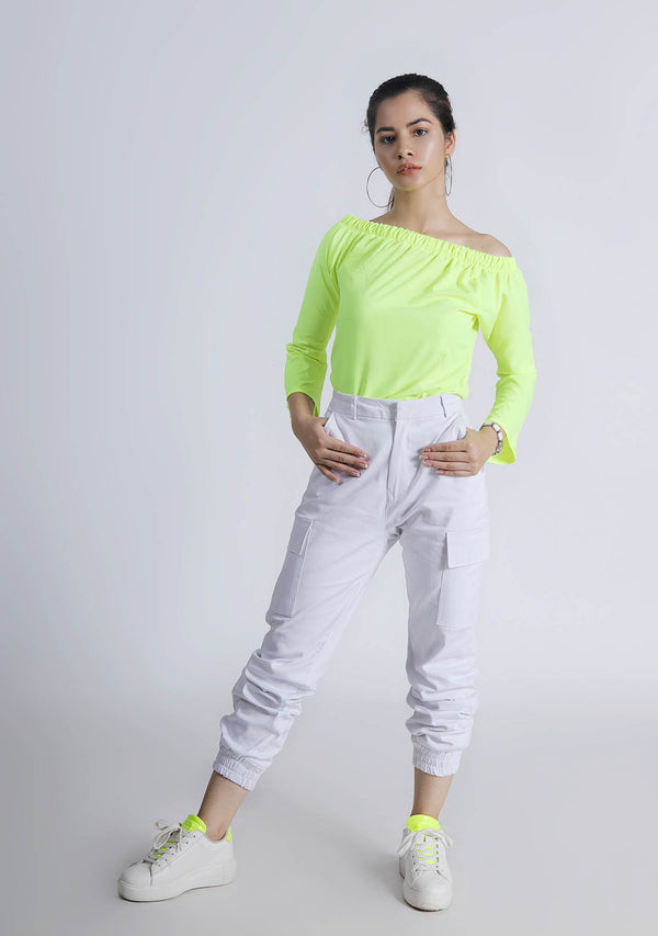 Jogger Pant in White