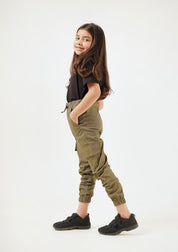 Girls Jogger Pant - Green