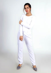 Full Sleeve T Shirt - White