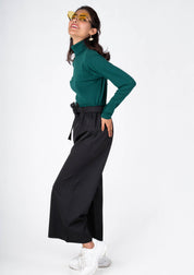 High Waist Culotte | Wide Leg Trouser 