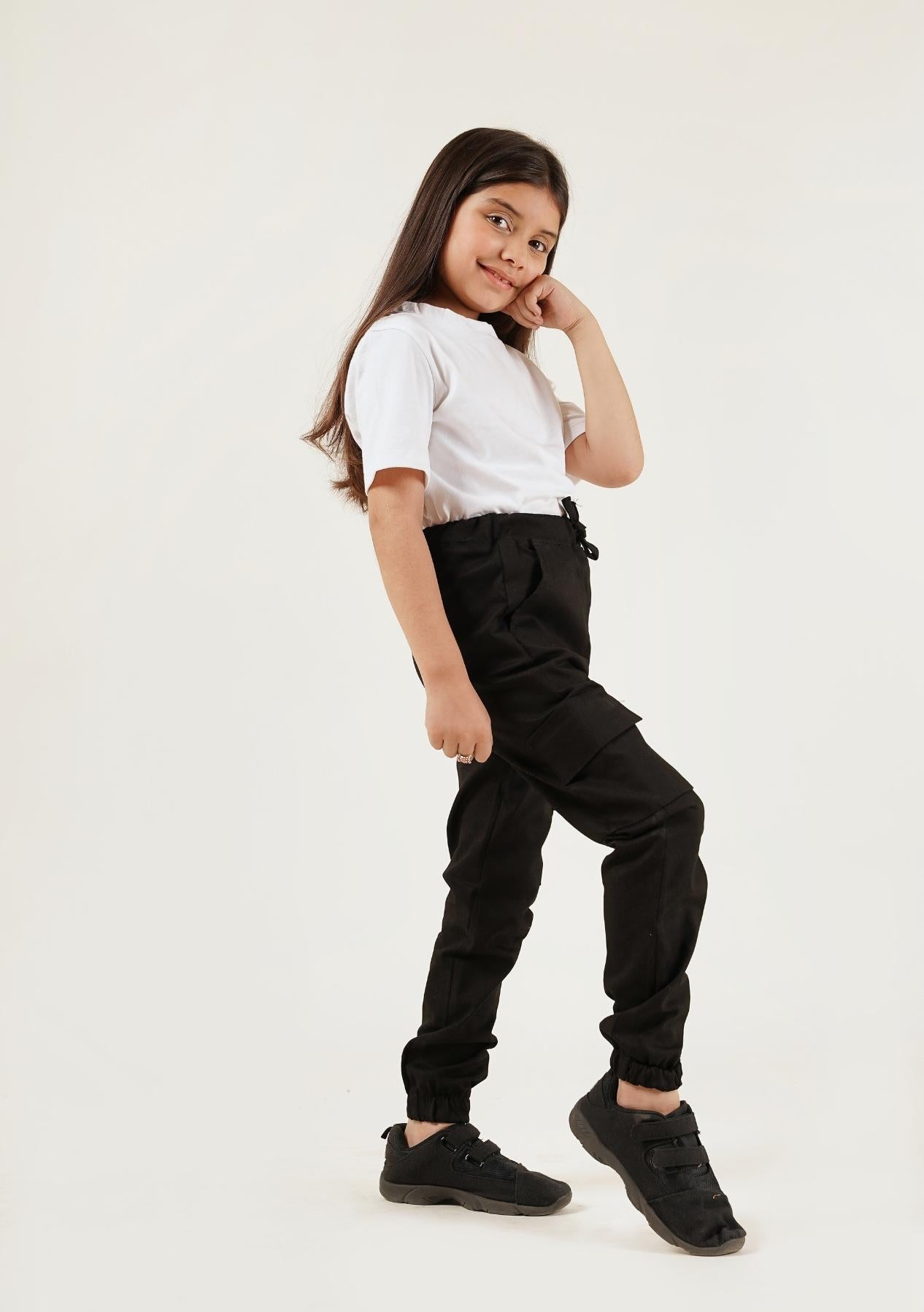 Girls Jogger Pant - Black
