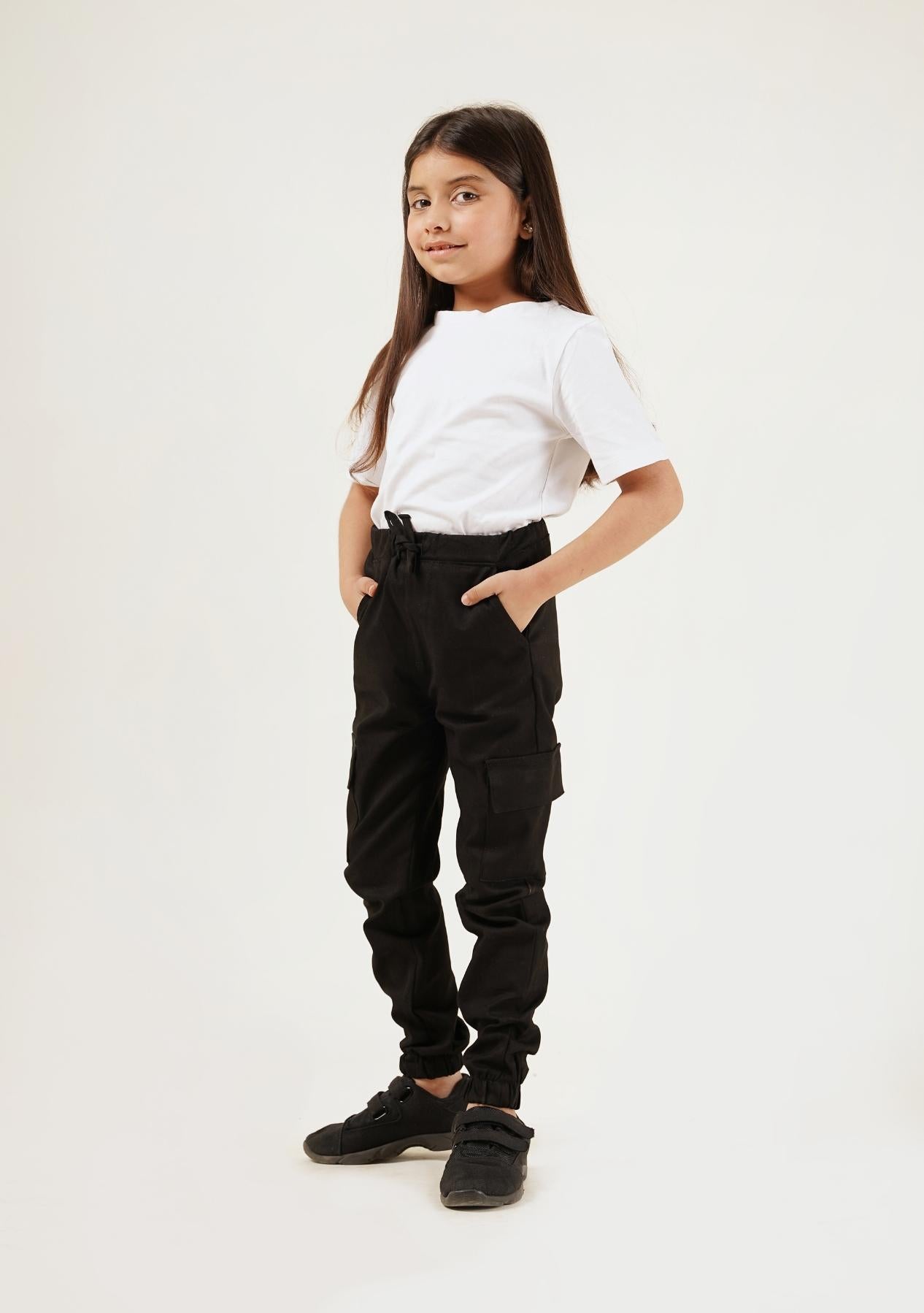 Girls Jogger Pant - Black