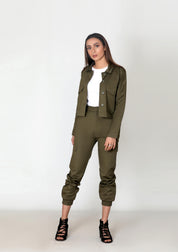 Cropped jacket - Co-ord Matching Separate - 999.com.pk  - Pakistan Fashion