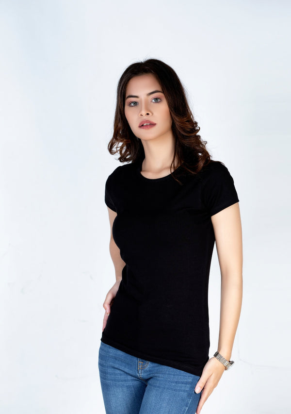 Short Sleeve T Shirt - black