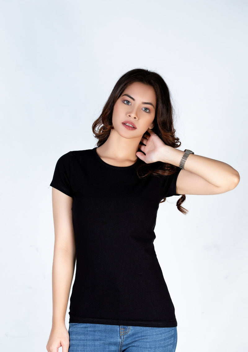 Short Sleeve T Shirt - black