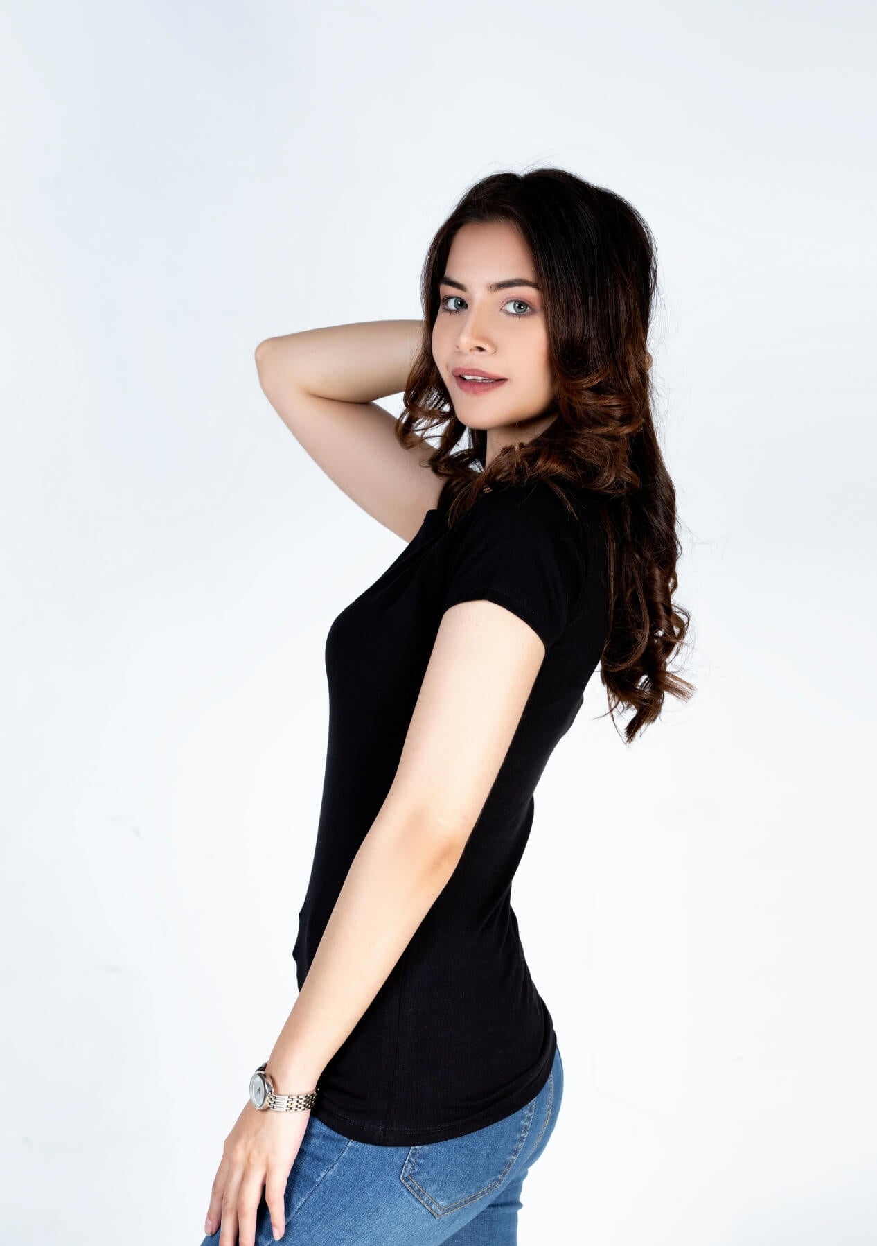 Short Sleeve T Shirt - black