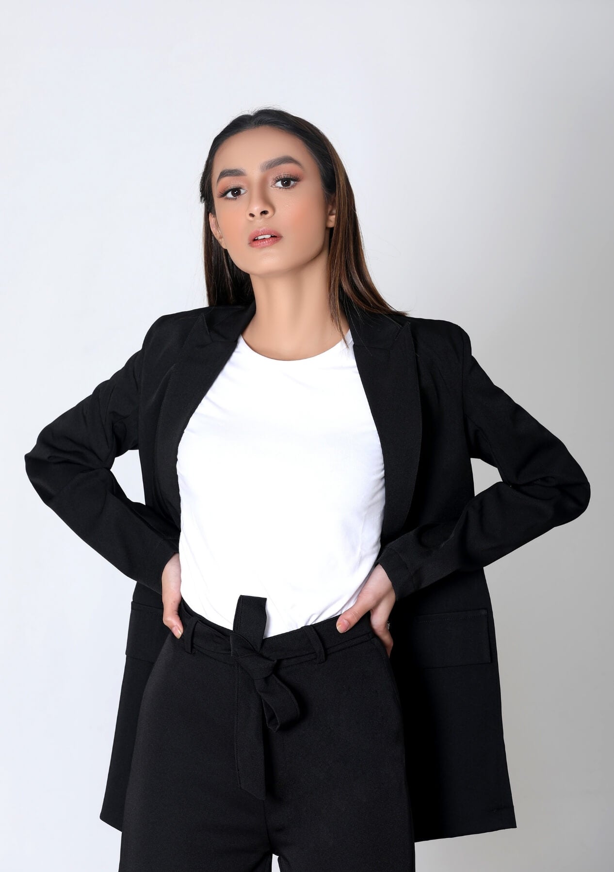 Long Blazer - Black