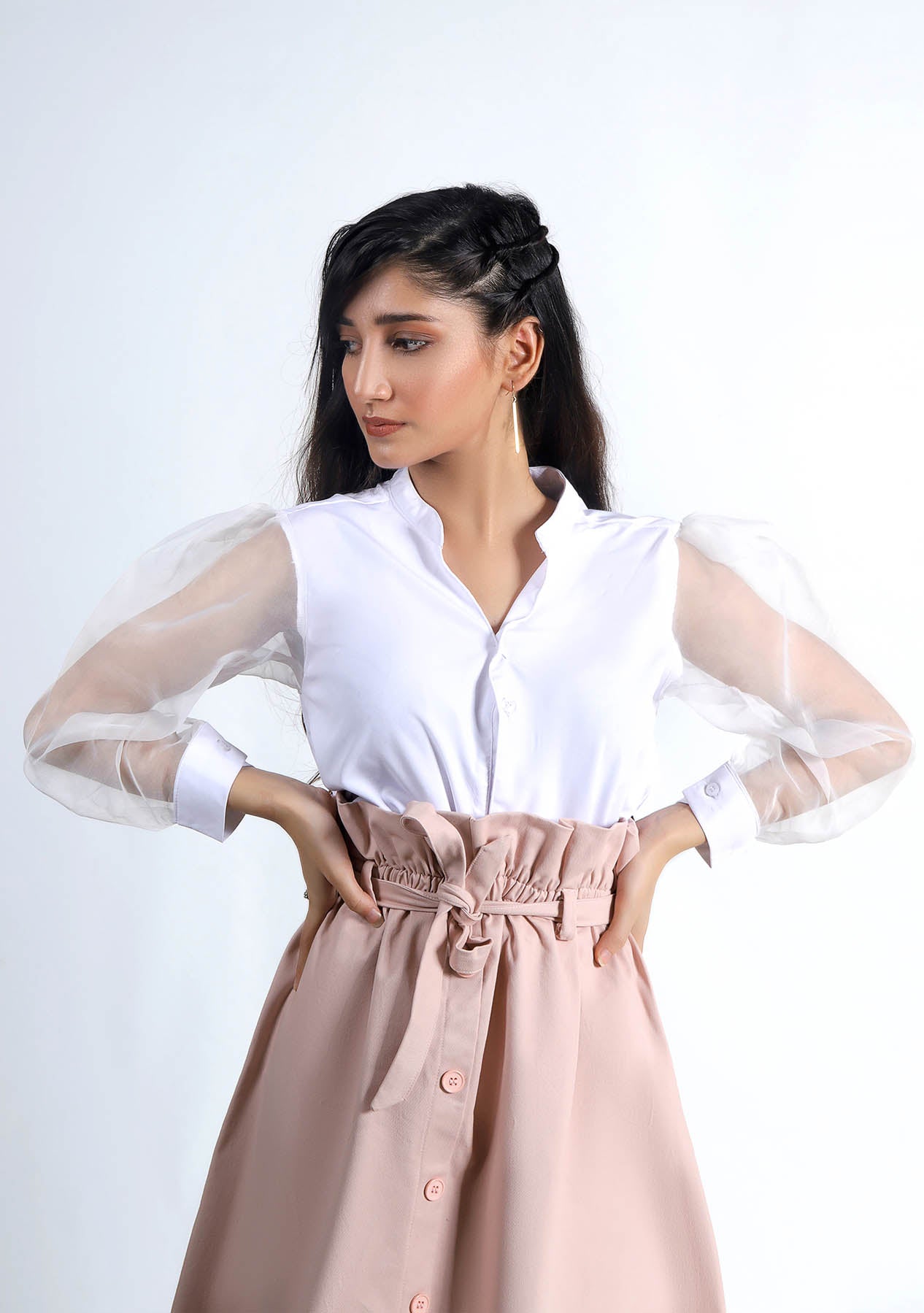Women's V Neck top Pakistan - Nine Ninety Nine - 999.com.pk