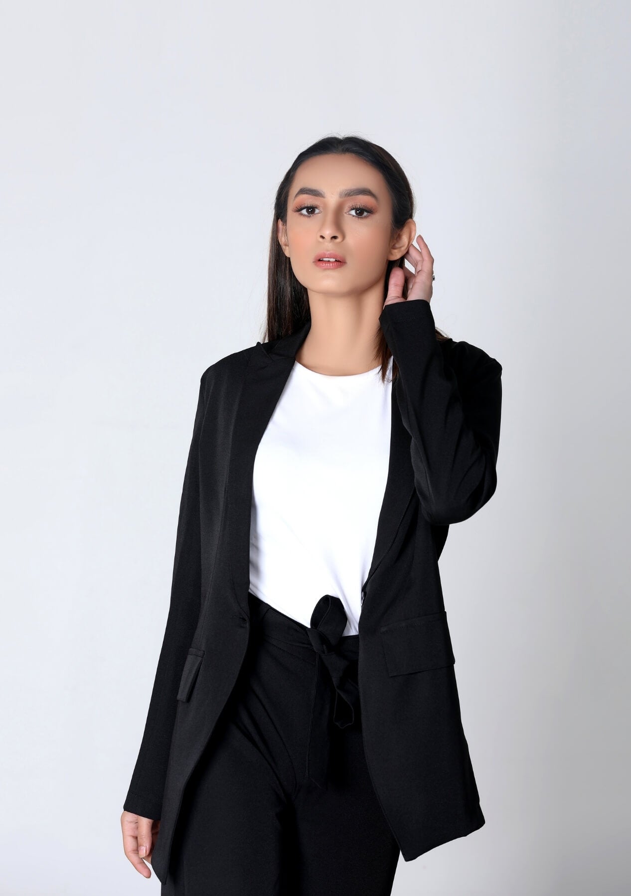 Long Blazer - Black