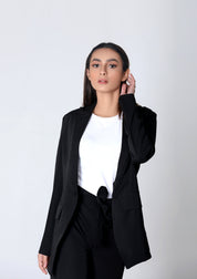 Long Blazer - Black