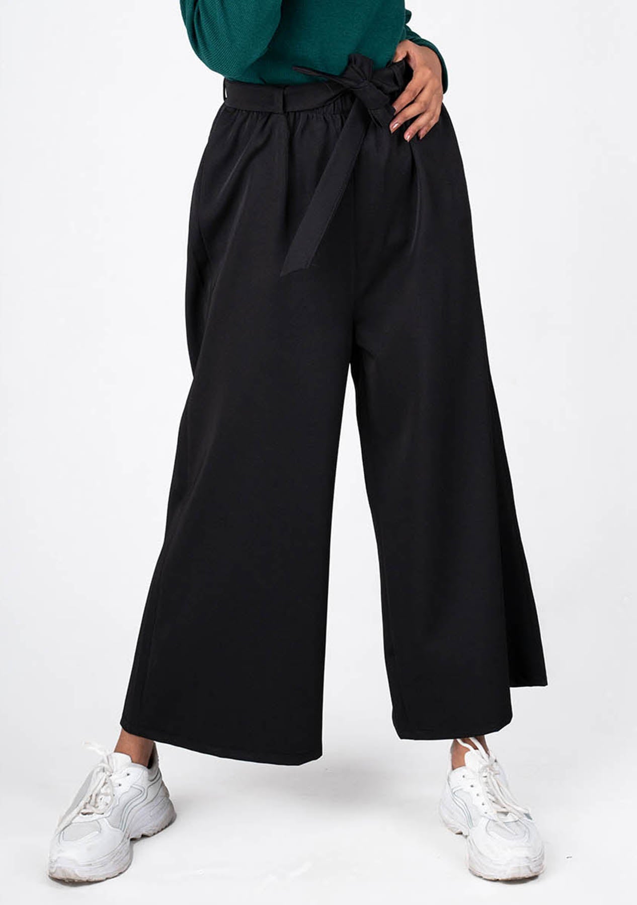 High Waist Culotte | Wide Leg Trouser 