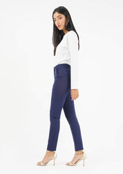 Straight Pant with Pockets - Navy Blue