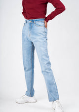 Mom Jean in light blue
