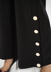 Buy Western Pants - Women Wide Leg Side Slit Pant - Nine Ninety Nine