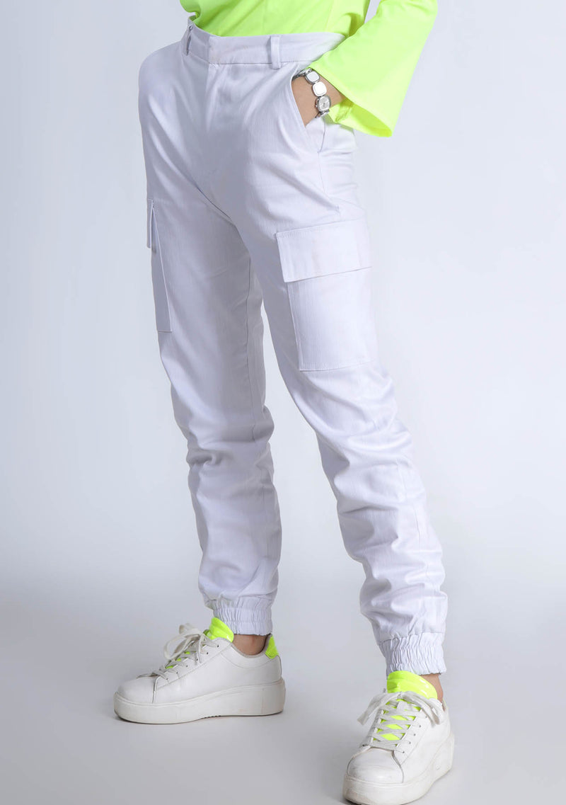 Jogger Pant in White
