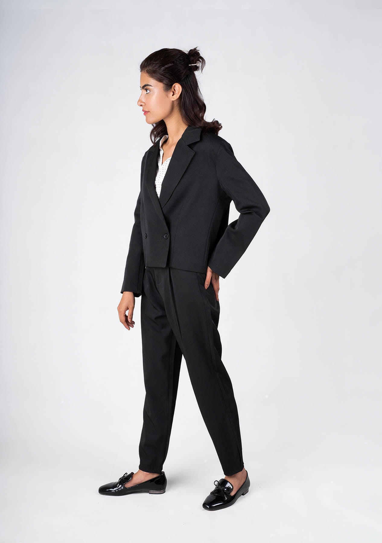 Darted Pant - Black