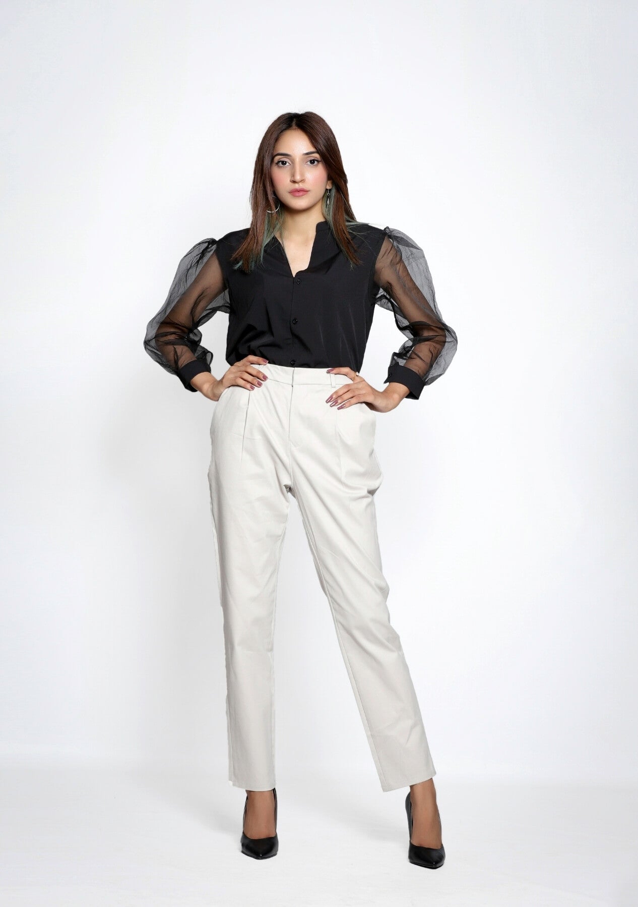 Women's V Neck top Pakistan - Nine Ninety Nine - 999.com.pk